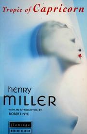 Cover of: Tropic of Capricorn by Henry Miller