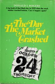 Cover of: The day the market crashed