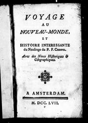 Cover of: Voyage au Nouveau-Monde et histoire interessante du naufrage du R. P. Crespel