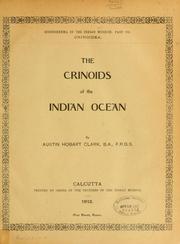 Cover of: crinoids of the Indian Ocean