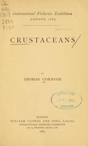 Cover of: Crustaceans