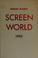 Cover of: Daniel Blum's Screen world