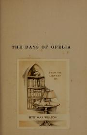 Cover of: The days of Ofelia