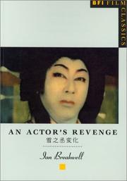Cover of: An Actor's Revenge (Bfi Film Classics)