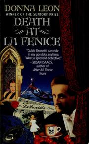 Cover of: Death at La Fenice by Donna Leon