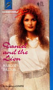 Cover of: Daniel and the lion