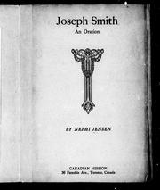 Cover of: Joseph Smith | 
