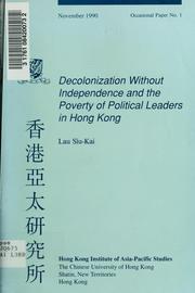 Decolonization without independence and the poverty of political leaders in hong kong
