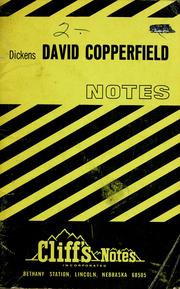 Cover of: David Copperfield: notes