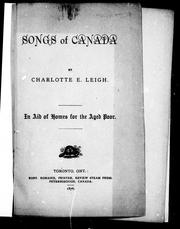 Cover of: Songs of Canada