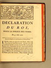 Cover of: Déclaration