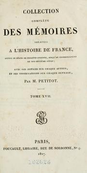 Cover of: Depuis le règne de Phillippe-Auguste, jusqu'au commencement du dix-septième.