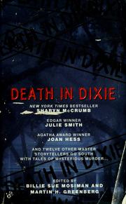 Cover of: Death in Dixie by edited by Billie Sue Mosiman and Martin H. Greenberg.
