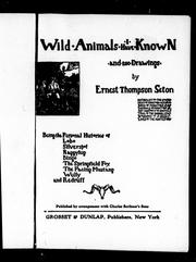 Cover of: Wild animals I have known and 200 drawings