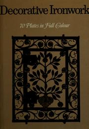 Cover of: Decorative ironwork