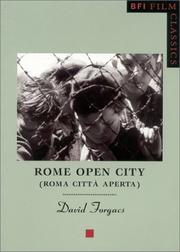 Cover of: Rome open city =: Roma città aperta