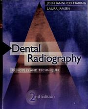 Cover of: Dental radiography by Joen Iannucci Haring