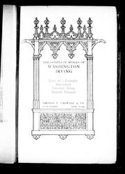 Cover of: The complete works of Washington Irving by Washington Irving