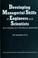 Cover of: Developing managerial skills in engineers and scientists