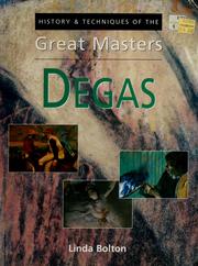 Cover of: Degas