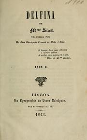 Cover of: Delfina by Madame de Staël