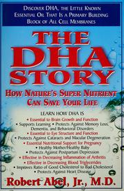 Cover of: The DHA story by Abel, Robert Jr.