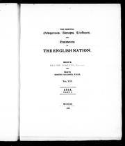 Cover of: The principal navigations, voyages, traffiques and discoveries of the English nation by collected by Richard Hakluyt and edited by Edmund Goldsmid
