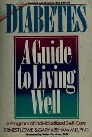 Cover of: Diabetes by Ernest Lowe