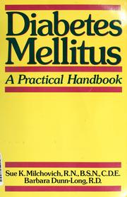 Cover of: Diabetes mellitus | Sue K. Milchovich