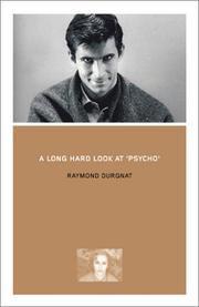 Cover of: A Long Hard Look at Psycho (BFI Film Classics)