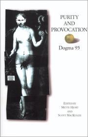 Cover of: Purity and Provocation by Mette Hjort, Scott MacKenzie