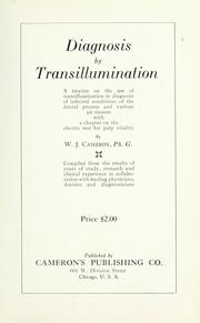 Diagnosis by transillumination by William John Cameron