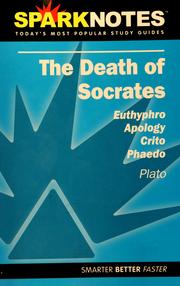 Cover of: The death of Socrates, Plato