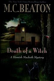 Cover of: Death of a witch by M. C. Beaton