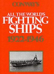 Cover of: Conway's All the world's fighting ships, 1922-1946 by [editor Roger Chesneau].