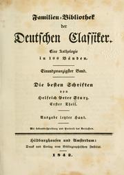 Cover of: Die besten Schriften