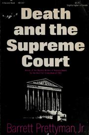 Cover of: Death and the Supreme Court