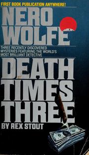 Cover of: Death Times Three