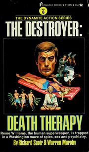 Cover of: death therapy by Richard Sapir