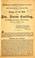 Cover of: Die präsidentschafts - campagne von 1872