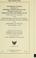 Cover of: Description of bills relating to deferred compensation plans, pension plans and employee stock ownership plans scheduled for a hearing by the Subcommittee on Private Pension Plans and Employee Fringe Benefits of the Committee on Finance on December 4-5, 1979