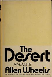 Cover of: The desert by Allen Wheelis