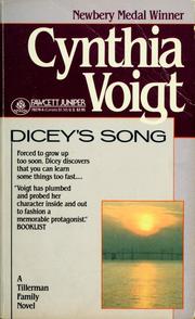 Cover of: Dicey's song by Cynthia Voigt