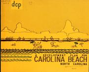 Cover of: A development plan for Carolina Beach, North Carolina