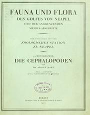 Die Cephalopoden, I. Teil by Adolf Naef