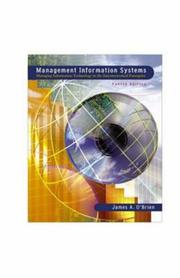 Cover of: Management information systems: managing information technology in the internetworked enterprise