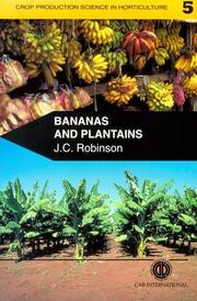 Cover of: Bananas and plantains