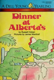 Cover of: DINNER AT ALBERTAS