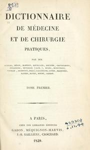Dictionnaire de médecine et de chirurgie pratiques by G. Andral