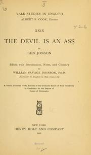 Cover of: The devil is an ass